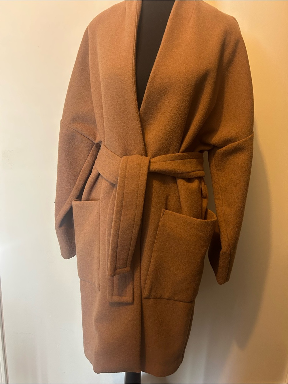 InWear Women's Camel Wool Blend Coat